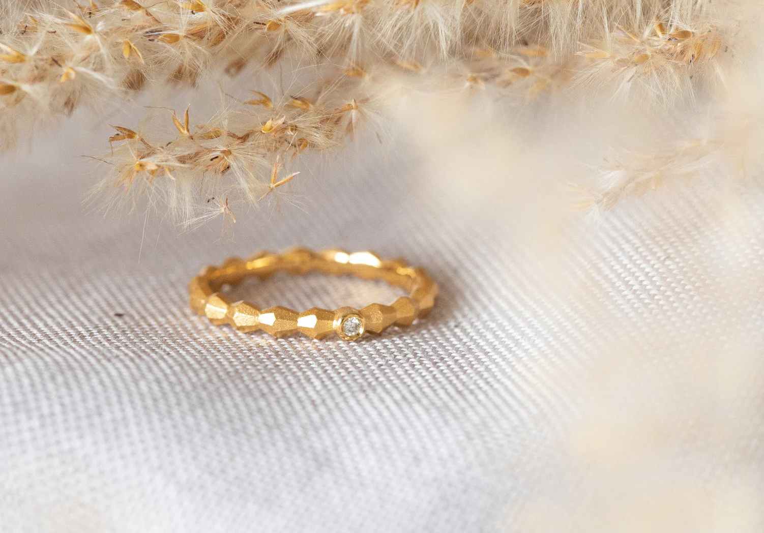 Ring Golden Circle| Silber 925 vergoldet 