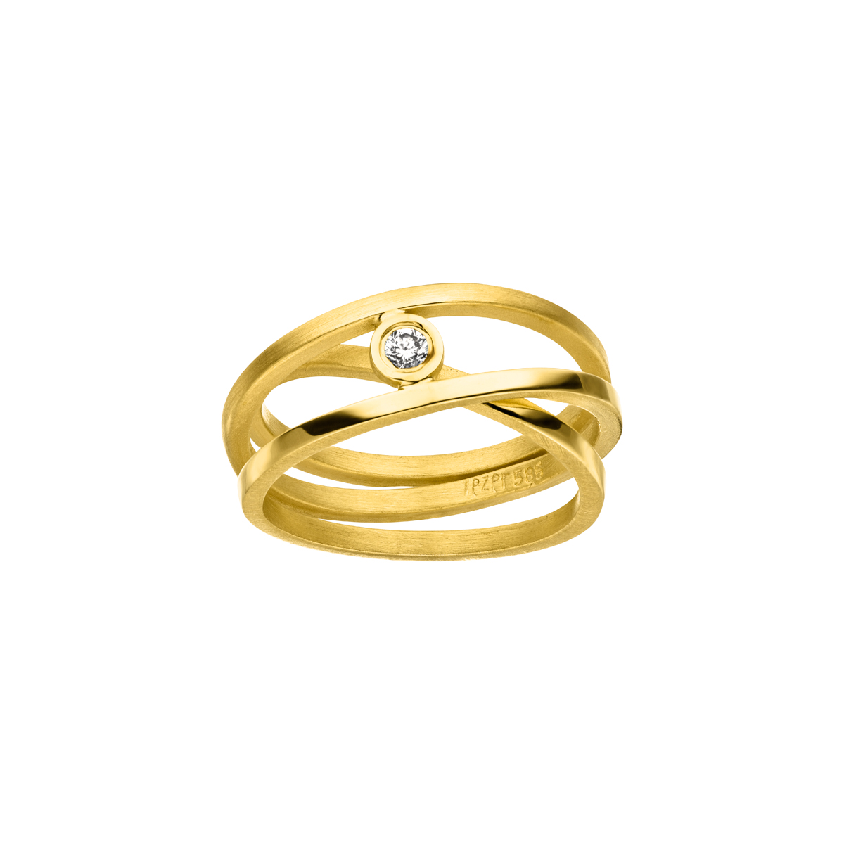 Ring mit Diamant  | Gold 585