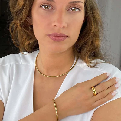 Armreif FINE LINE Gold | Modell 193