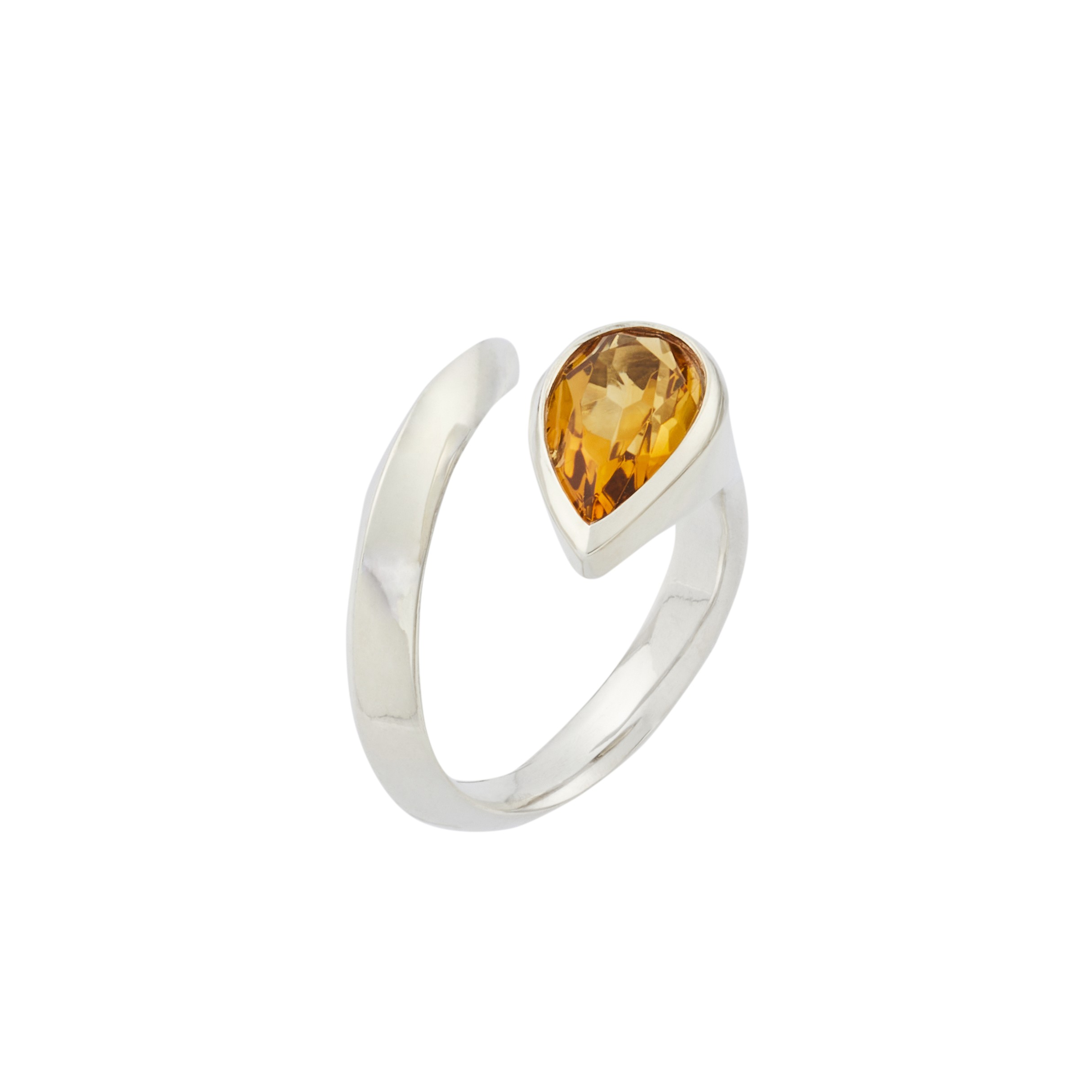 Ring mit Citrin | Silber 925