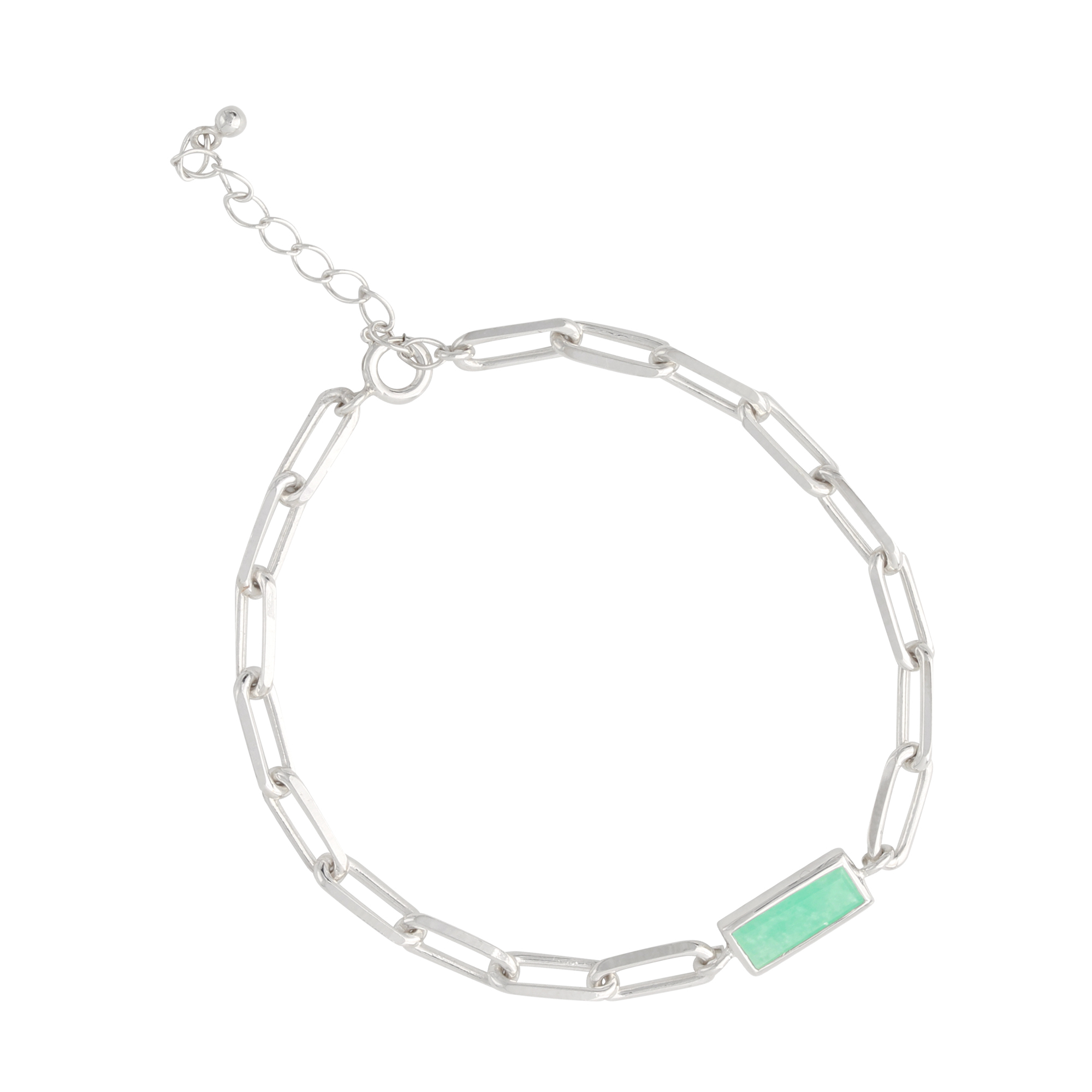 Armband Silber, mit Amazonit